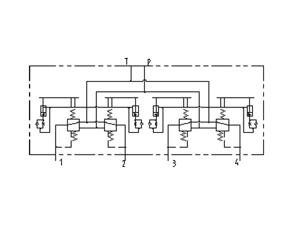 Hydraulic System Schematic Diagram