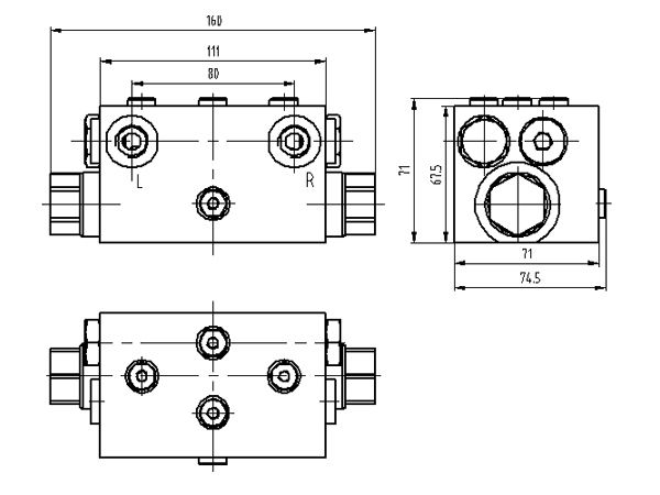 External Connection Dimensions
