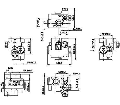 ACV-L25F-00A Dual Accumulator Charging Valve