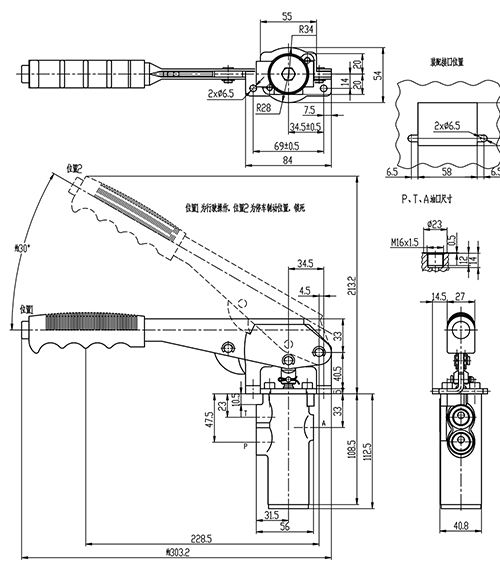 PDF18-00 Hand Brake Valve