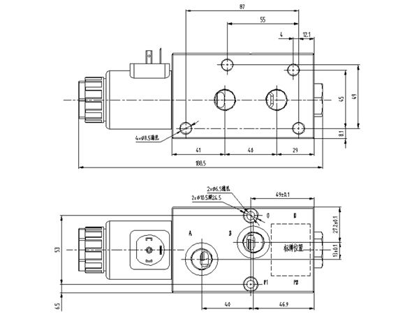 External Connection Dimensions