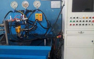 Test bench for pilot valves